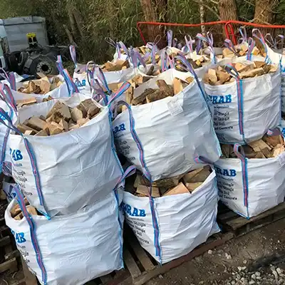 bags of aggregates